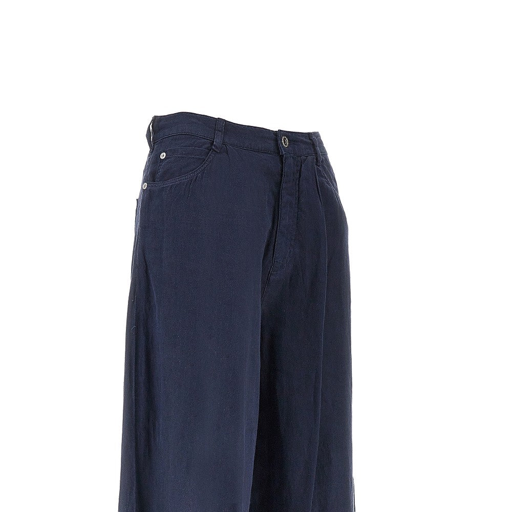 EMPORIO ARMANI 26 j4e linen pants