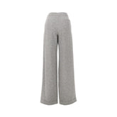 EMPORIO ARMANI 46 chevron viscose-blend pants