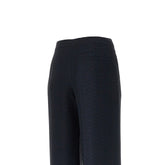 EMPORIO ARMANI 38 icon textured fabric pants