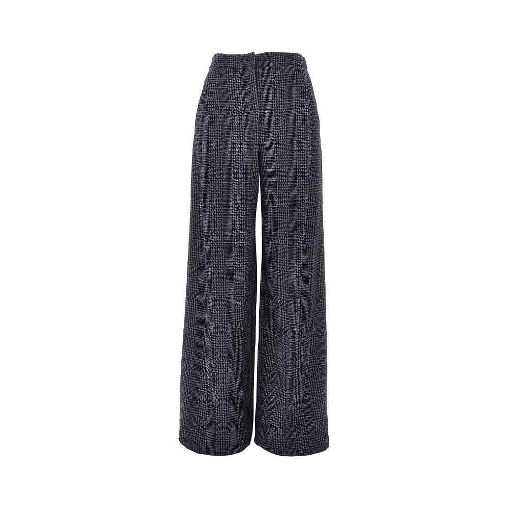 EMPORIO ARMANI 38 icon prince of wales jersey pants