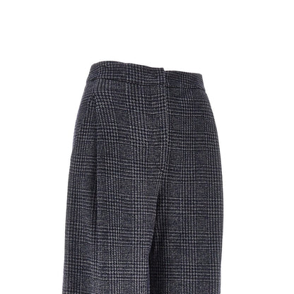 EMPORIO ARMANI 38 icon prince of wales jersey pants