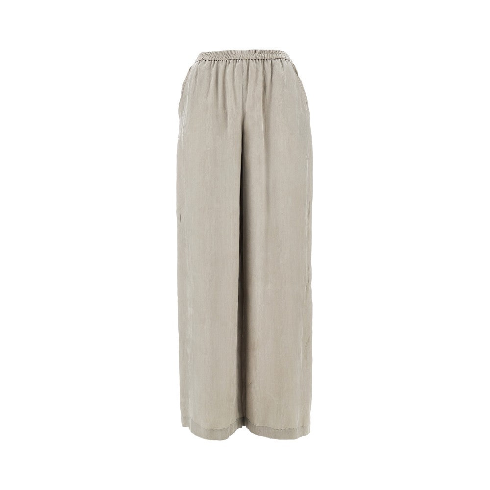 EMPORIO ARMANI 44 washed lyocell pants