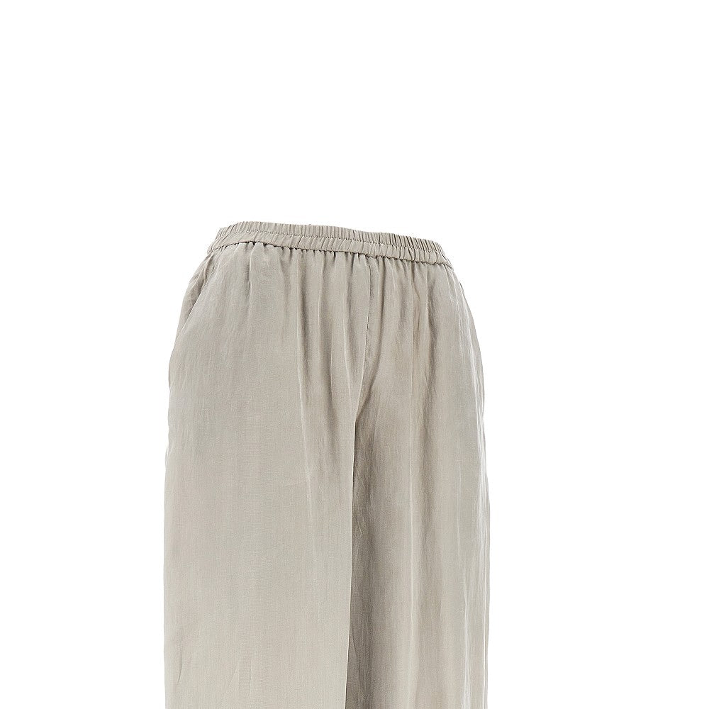 EMPORIO ARMANI 44 washed lyocell pants