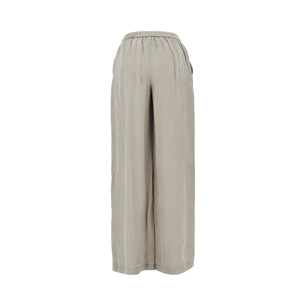 washed lyocell pants