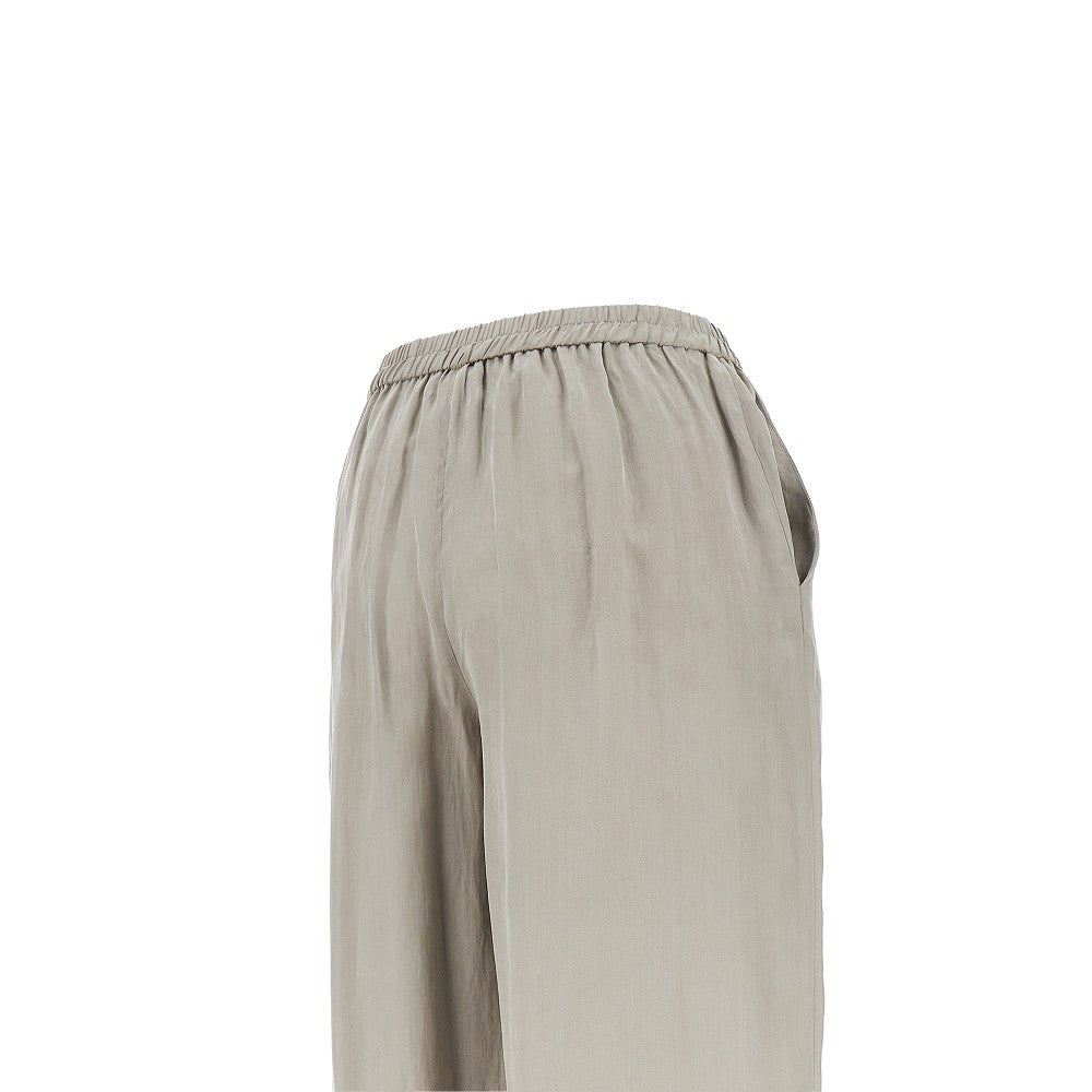 washed lyocell pants