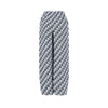 linen-blend gauze pants