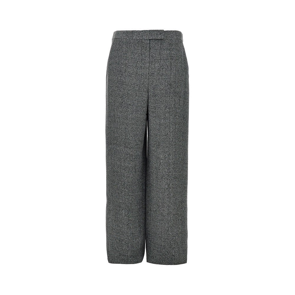 EMPORIO ARMANI 42 mouliné fabric pants