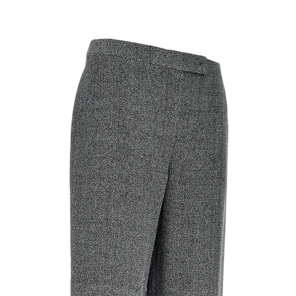 EMPORIO ARMANI 42 mouliné fabric pants