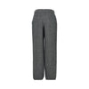mouliné fabric pants