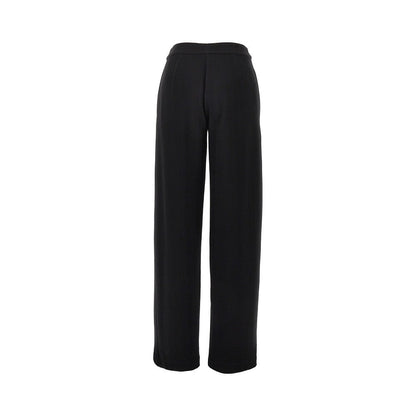 EMPORIO ARMANI 38 chevron jersey pants