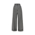EMPORIO ARMANI 44 pleated wool pants with turned-up hem