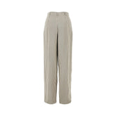 EMPORIO ARMANI 40 icon striped crepe pants with darts