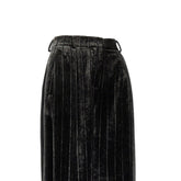 EMPORIO ARMANI 40 pinstriped velvet pants