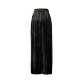 EMPORIO ARMANI 40 pinstriped velvet pants