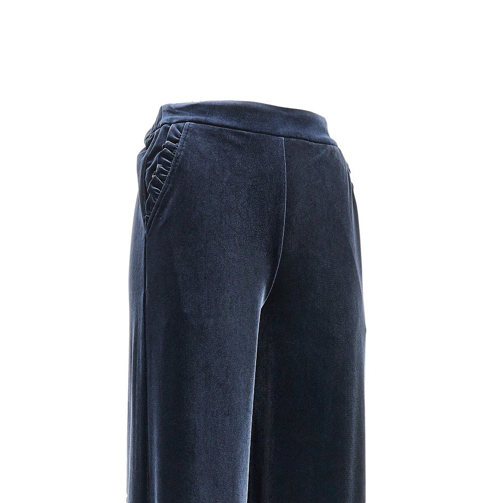 wide leg chenille pants
