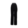 lurex polka-dot velvet pants