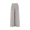 linen-blend gauze pants