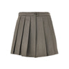 wool twill skorts