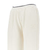 wide-leg jersey pants