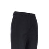 wool-blend pants with pinstriped motif