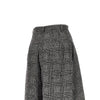 prince of wales wide-leg pants