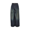 lightweight denim wide leg j8k pants