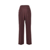 wool-blend tailored cigarette pants