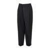 wrap-over satin pants