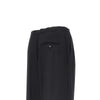 wrap-over satin pants