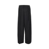 wide leg pleated pants