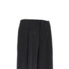 wide leg pleated pants