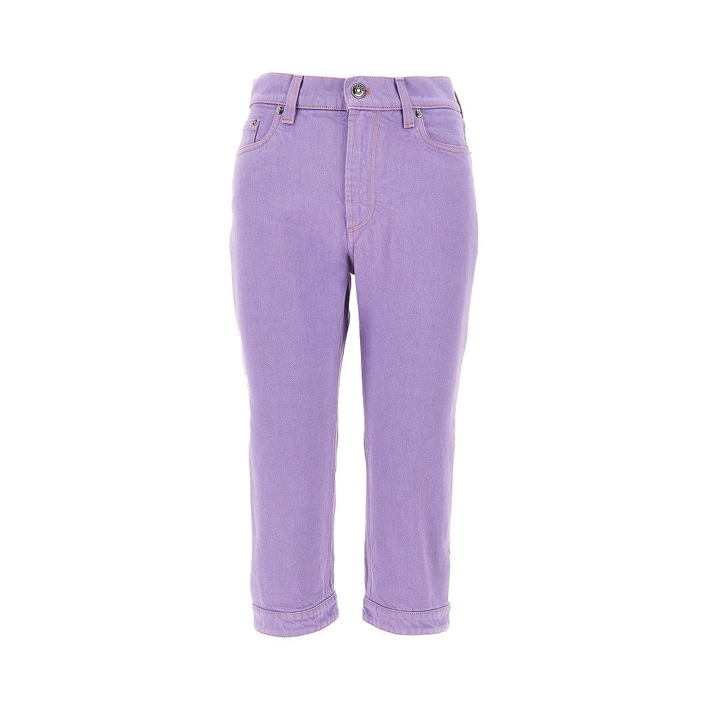 capri jeans with medusa logo