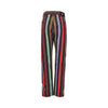 cotton denim jeans with striped motif