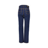 cotton denim jeans with medusa detail