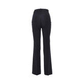 PINKO 38 pinstriped wool-blend pants