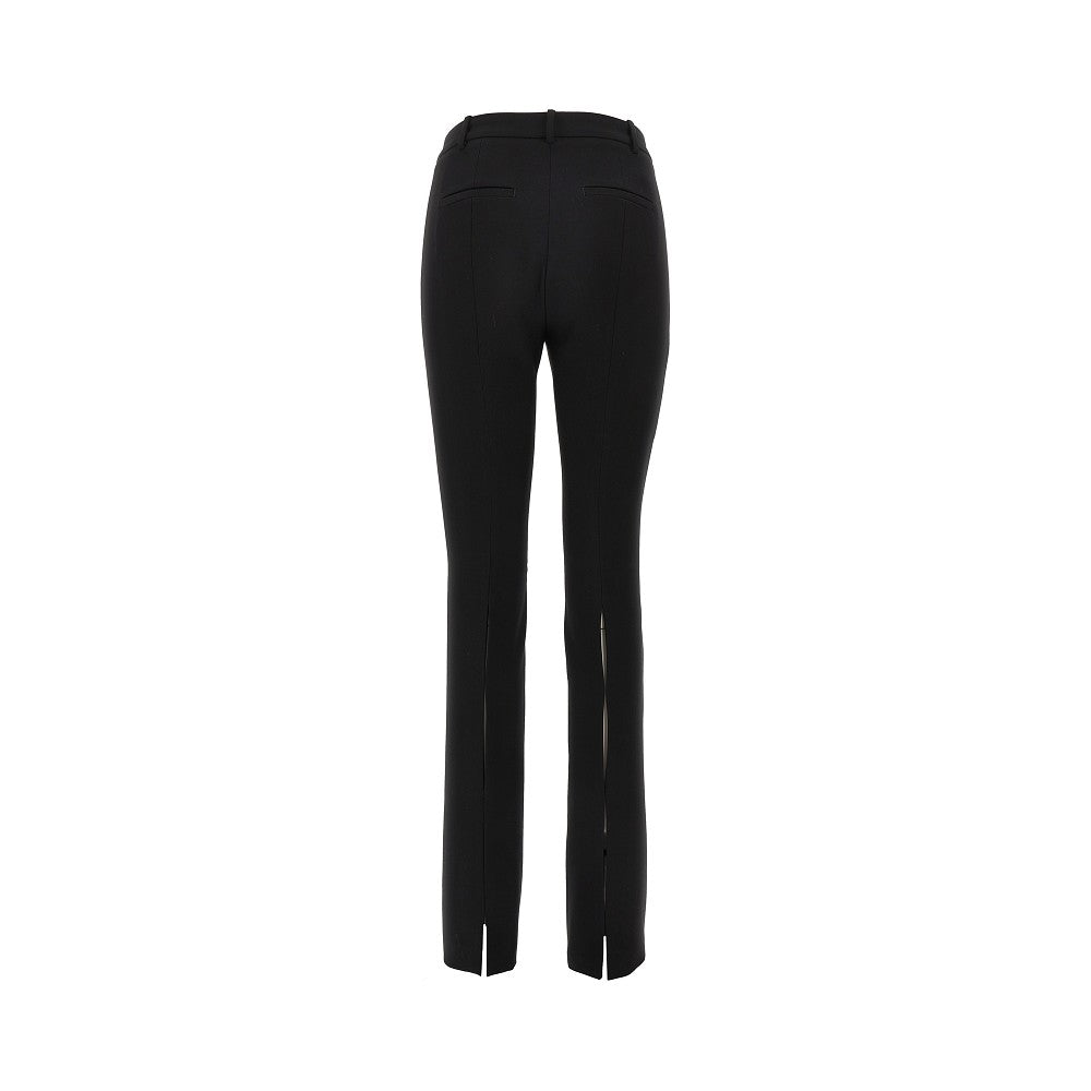 PINKO 42 slim pants with rear split
