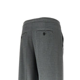 PINKO 38 flannel pants with torchon trimmings