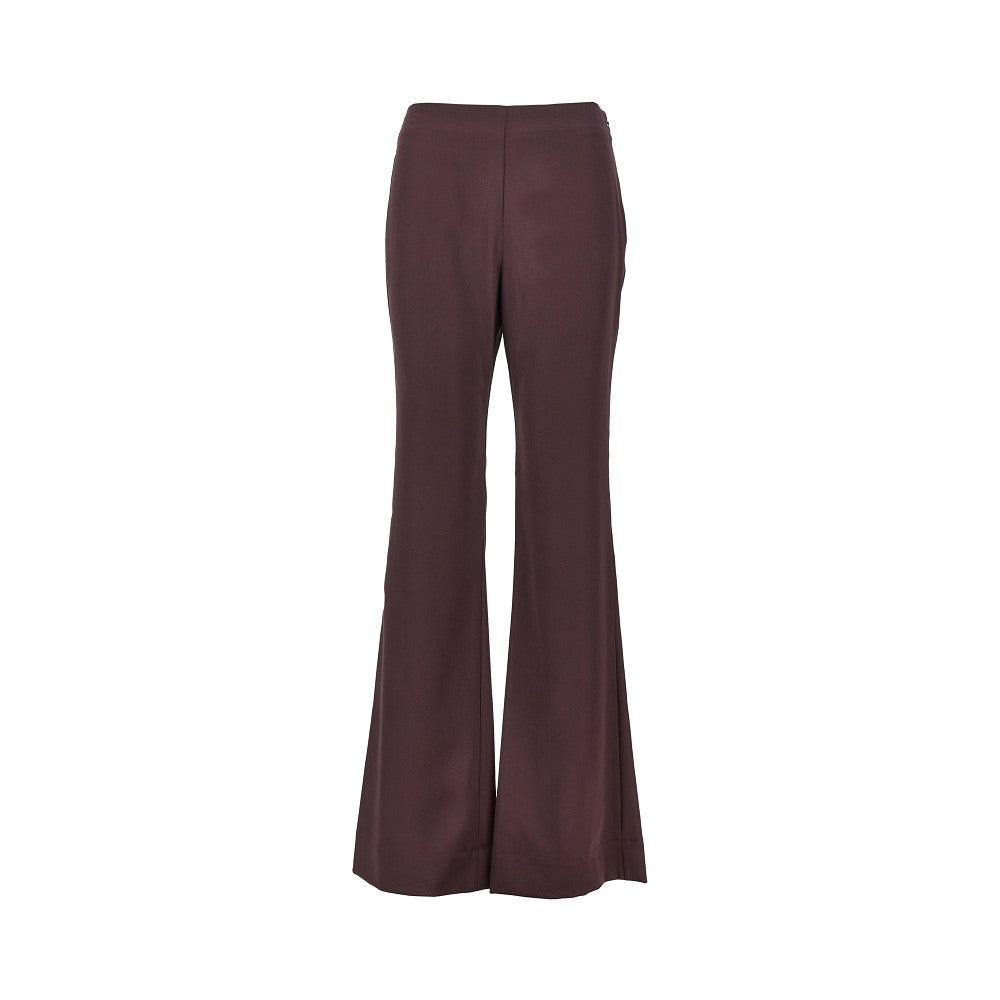 PINKO 38 satin flared pants