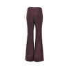 satin flared pants
