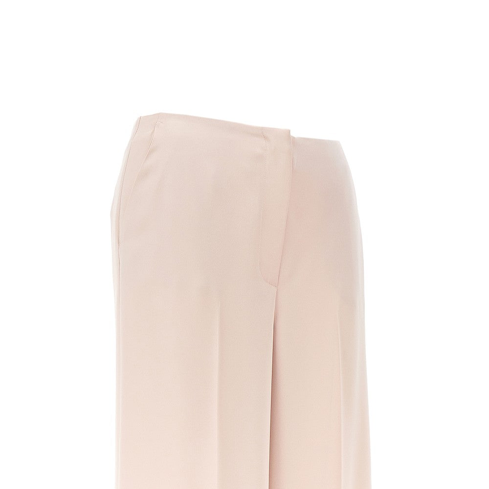 PINKO 38 wide leg satin pants