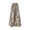 animalier muslin wide pants