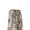 animalier muslin wide pants