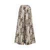 animalier muslin wide pants