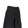 studded barrel fit jeans