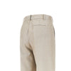 lurex viscose and wool-blend pants