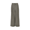 prince of wales wide-leg pants