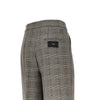 prince of wales wide-leg pants