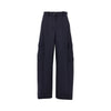 pinstriped flannel cargo pants