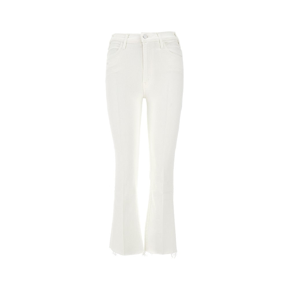 MOTHER 26 the hustler ankle fray jeans