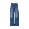 the mid rise lasso sneak jeans